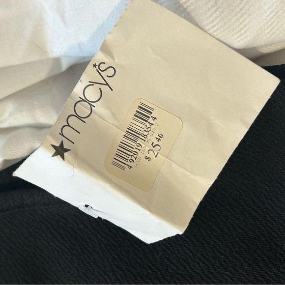 NWT White Mark Dress Size S Black Pink Chevron Zigzag Flared Hem Macy's - Picture 4 of 7